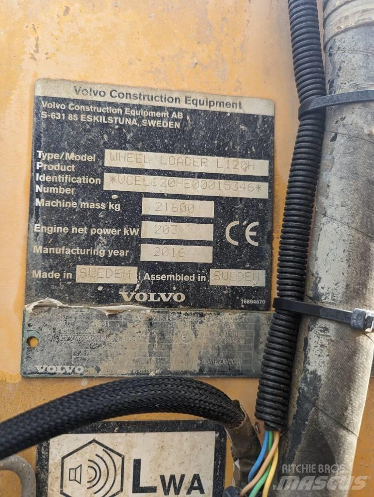 Volvo L 120 H 輪胎式裝載機
