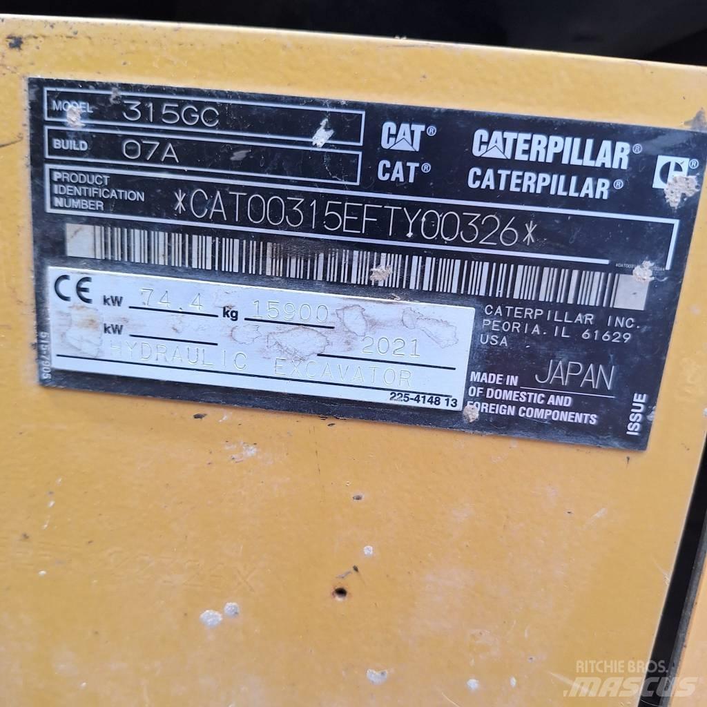CAT 315 履帶式 挖土機/掘鑿機/挖掘機