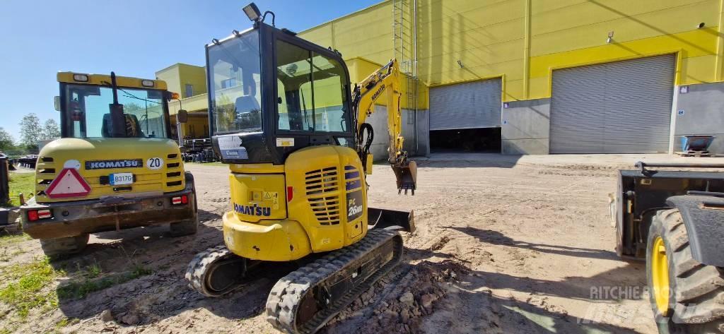 Komatsu PC 26 MR 小型挖土機/掘鑿機<7t(小型挖掘機)