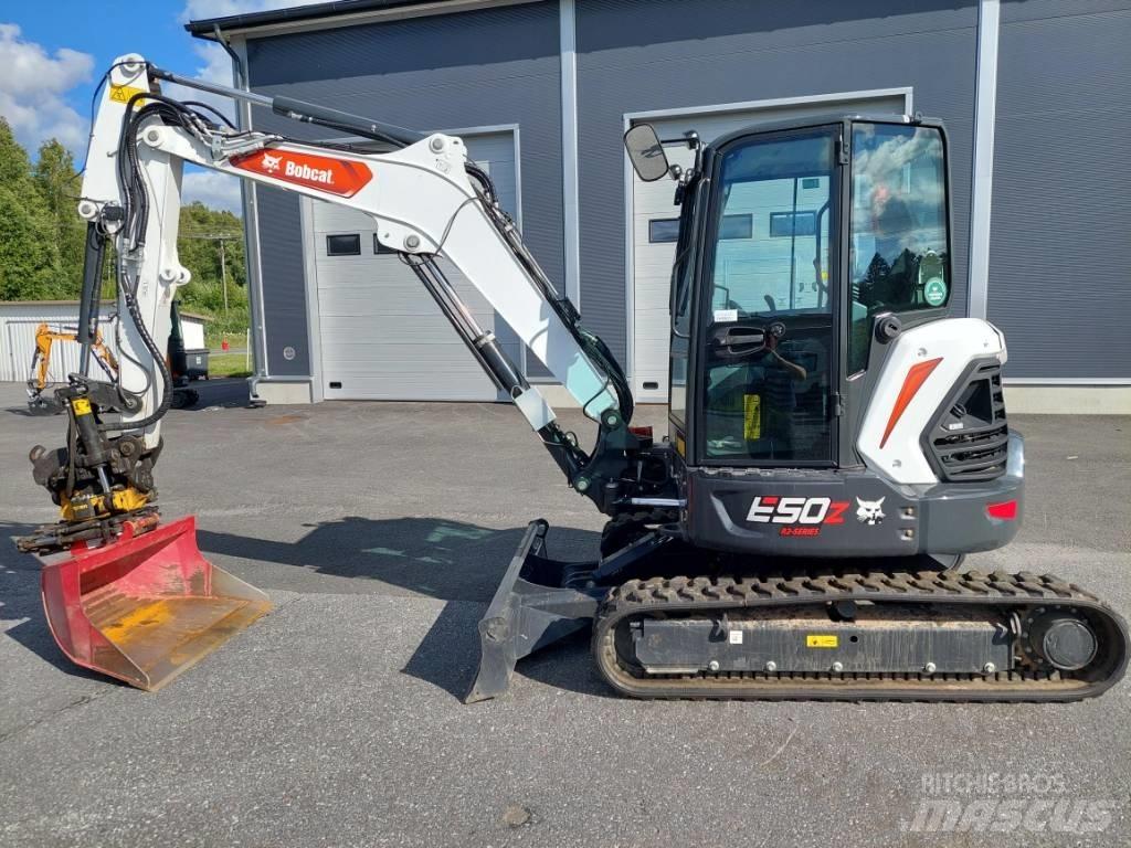 Bobcat E50z 小型挖土機/掘鑿機<7t(小型挖掘機)