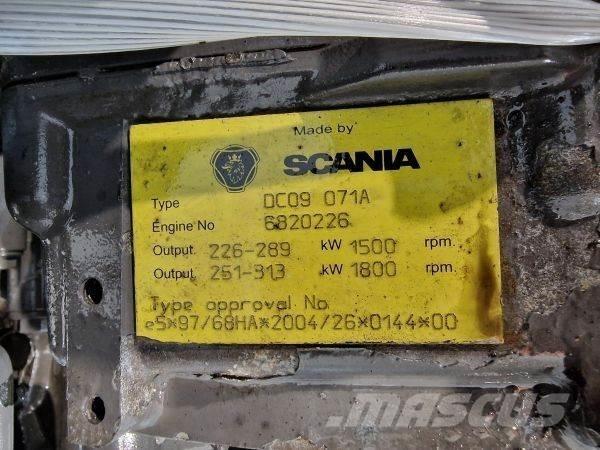 Scania DC09 71A 引擎/發動機
