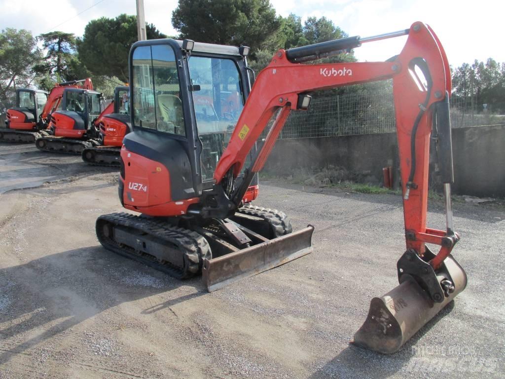 Kubota U 27-4 小型挖土機/掘鑿機<7t(小型挖掘機)