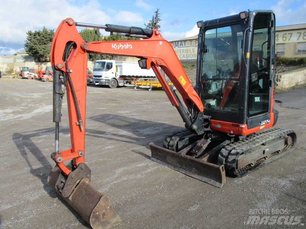 Kubota U 27-4 小型挖土機/掘鑿機<7t(小型挖掘機)