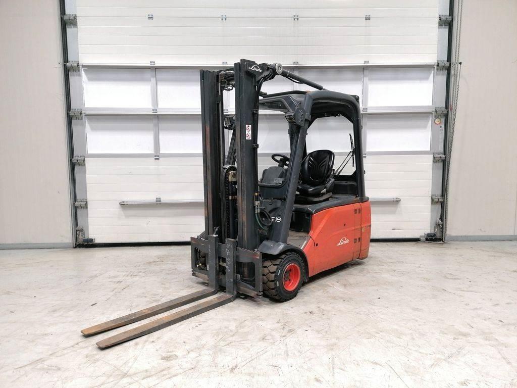 Linde E18L-01 電動堆高機
