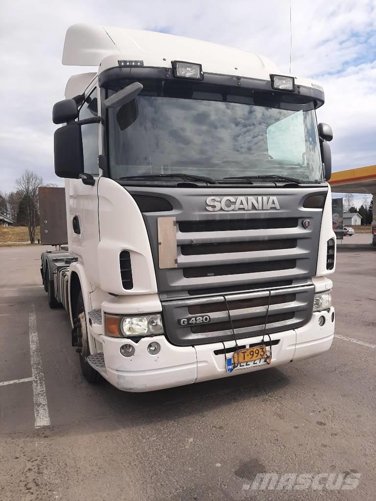 Scania G 420 貨櫃框架卡車