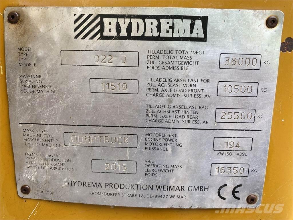 Hydrema 922D 側卸礦車