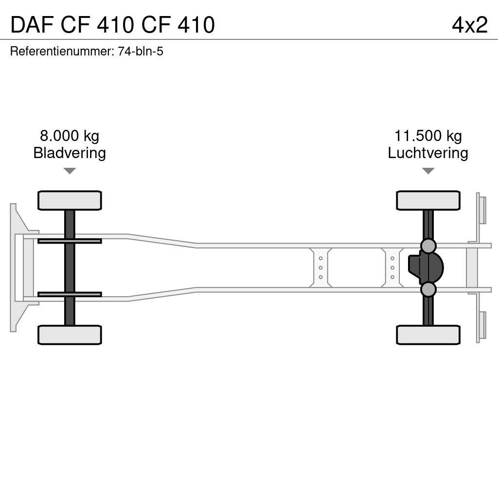 DAF CF 410 CF 410 貨箱式卡車
