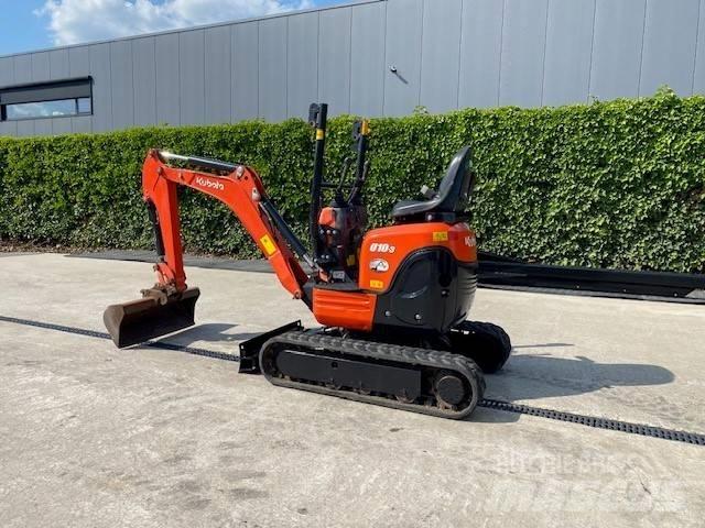 Kubota U 10-3 小型挖土機/掘鑿機<7t(小型挖掘機)