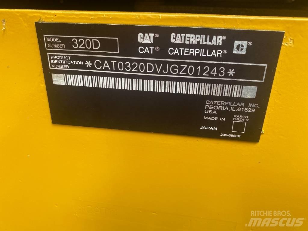 CAT 320 D 履帶式 挖土機/掘鑿機/挖掘機