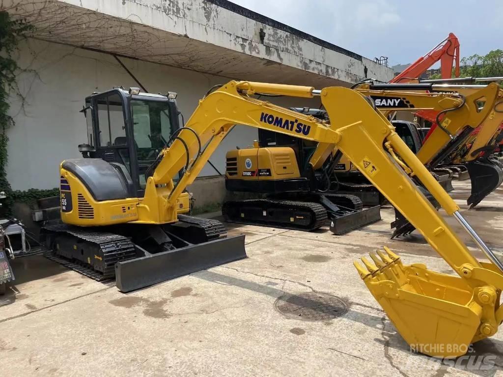 Komatsu PC 55 MR-2 小型挖土機/掘鑿機<7t(小型挖掘機)