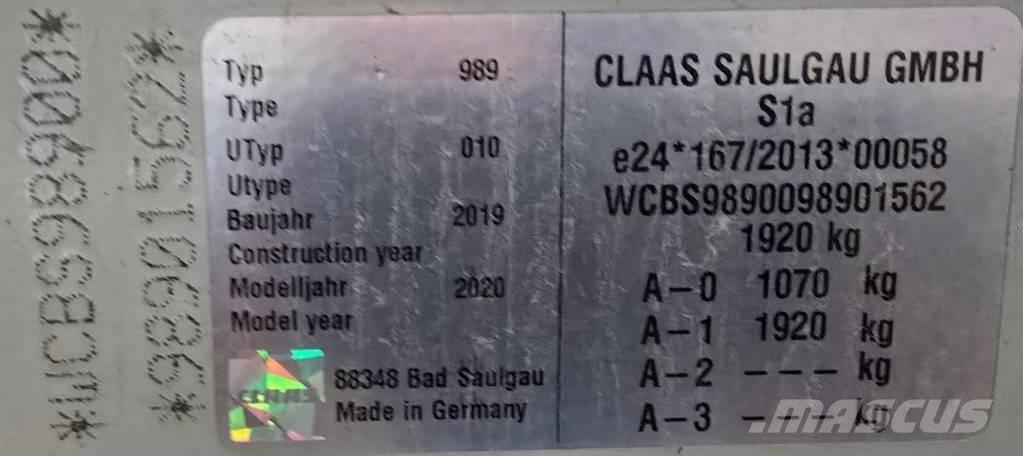 CLAAS Liner 3100 堆草機