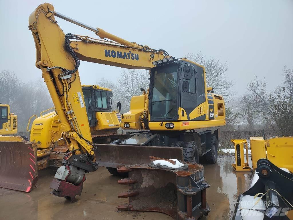 Komatsu PW180-11 旋轉式挖土機/掘鑿機/挖掘機