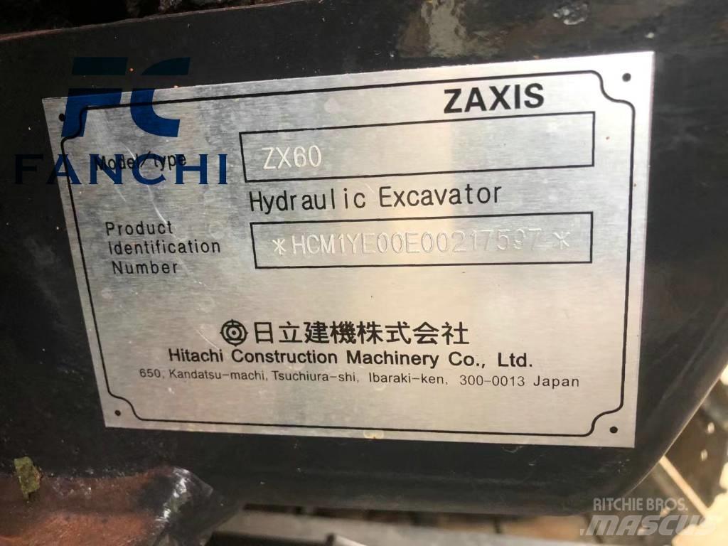 Hitachi ZX 60 小型挖土機/掘鑿機<7t(小型挖掘機)