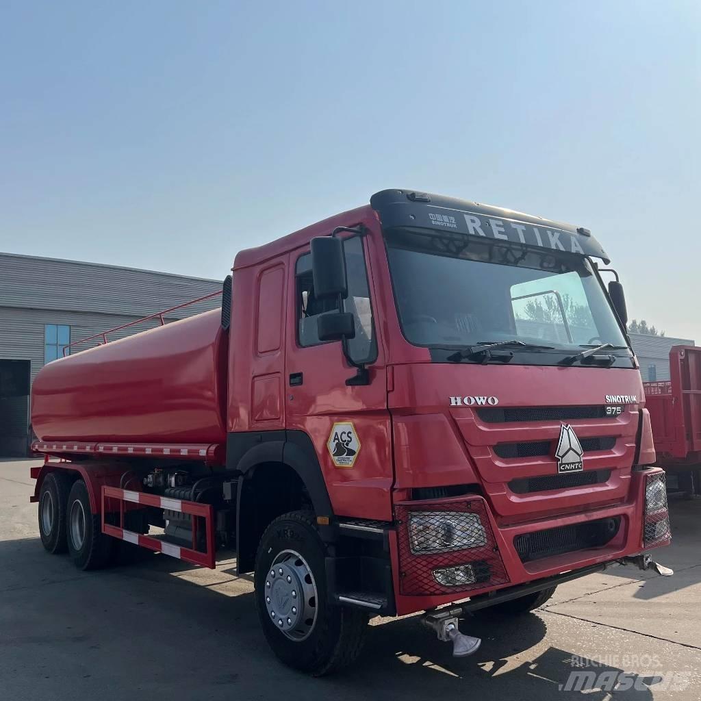 Howo 375 6x4 水車