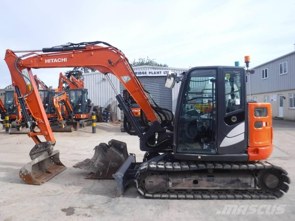 Hitachi ZX 85 US B-6 中型挖土機/掘鑿機/挖掘機 7t-12t