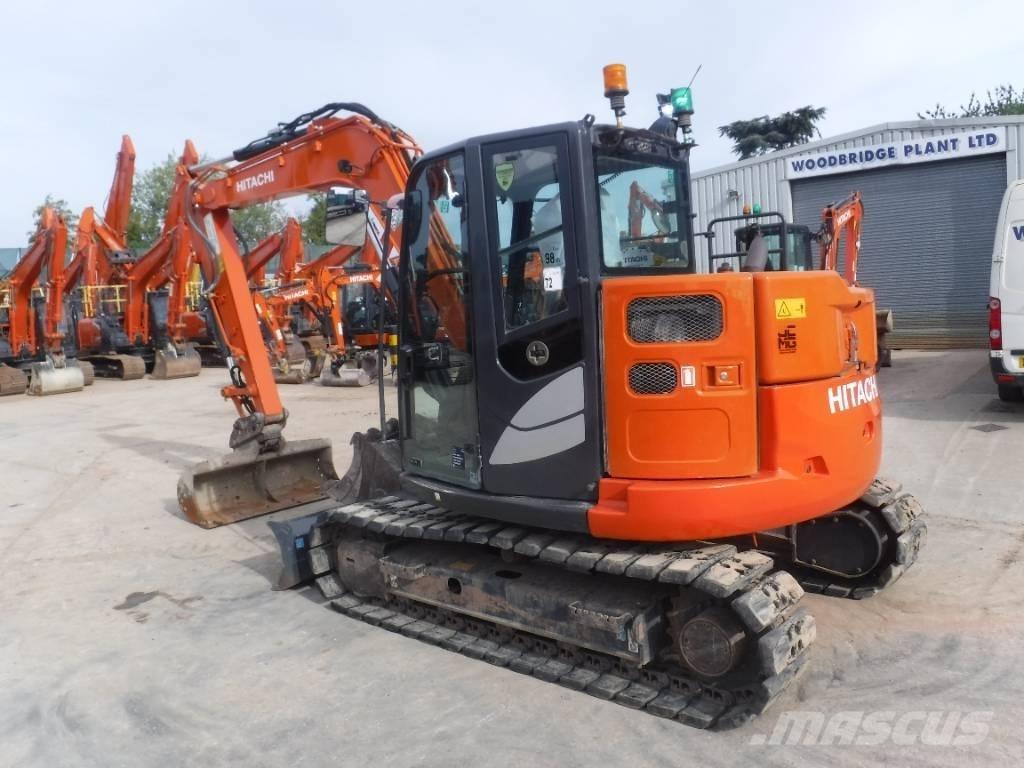 Hitachi ZX 85 US B-6 中型挖土機/掘鑿機/挖掘機 7t-12t