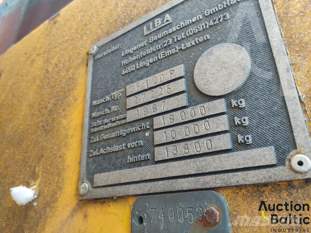 Demag DF 120 P 瀝青攤舖機/鋪路機