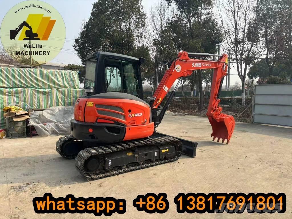 Kubota KX 163 小型挖土機/掘鑿機<7t(小型挖掘機)
