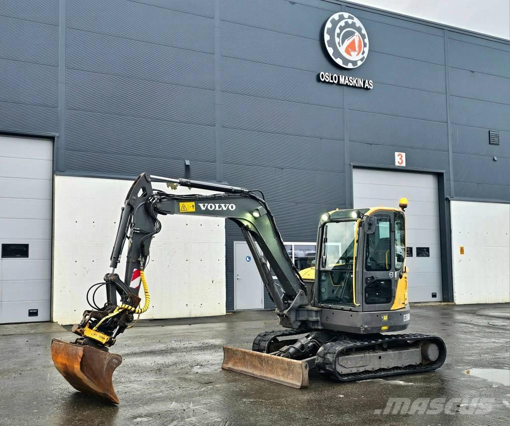 Volvo ECR 58 D 小型挖土機/掘鑿機<7t(小型挖掘機)