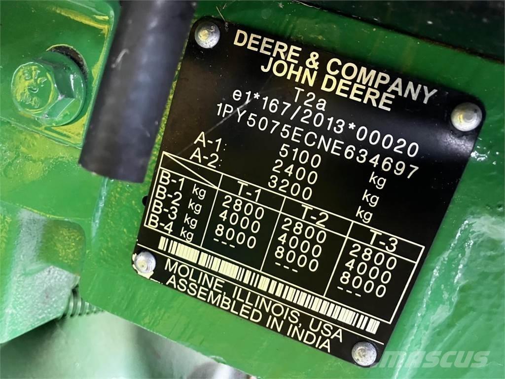 John Deere 5075E 曳引機