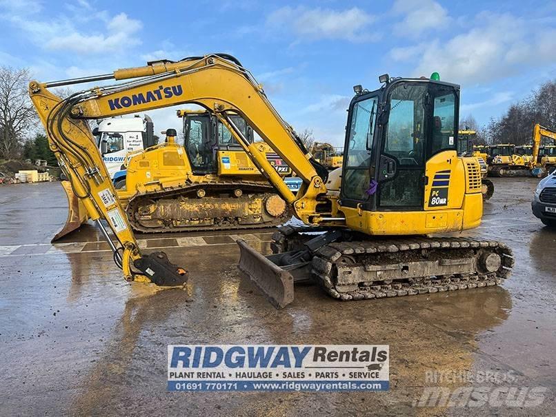Komatsu PC 80 MR-5 中型挖土機/掘鑿機/挖掘機 7t-12t