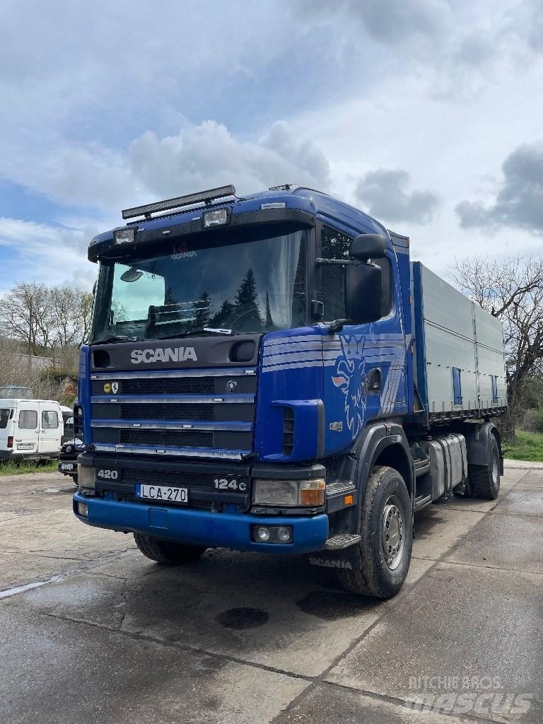 Scania 124 C 420 傾卸式卡車