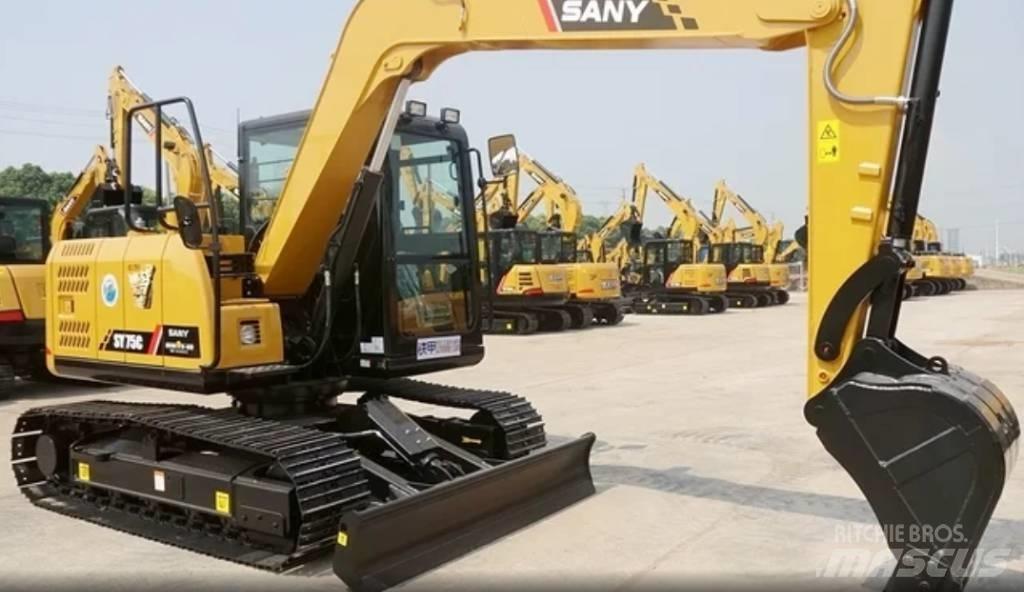 Sany SY 75 C 中型挖土機/掘鑿機/挖掘機 7t-12t