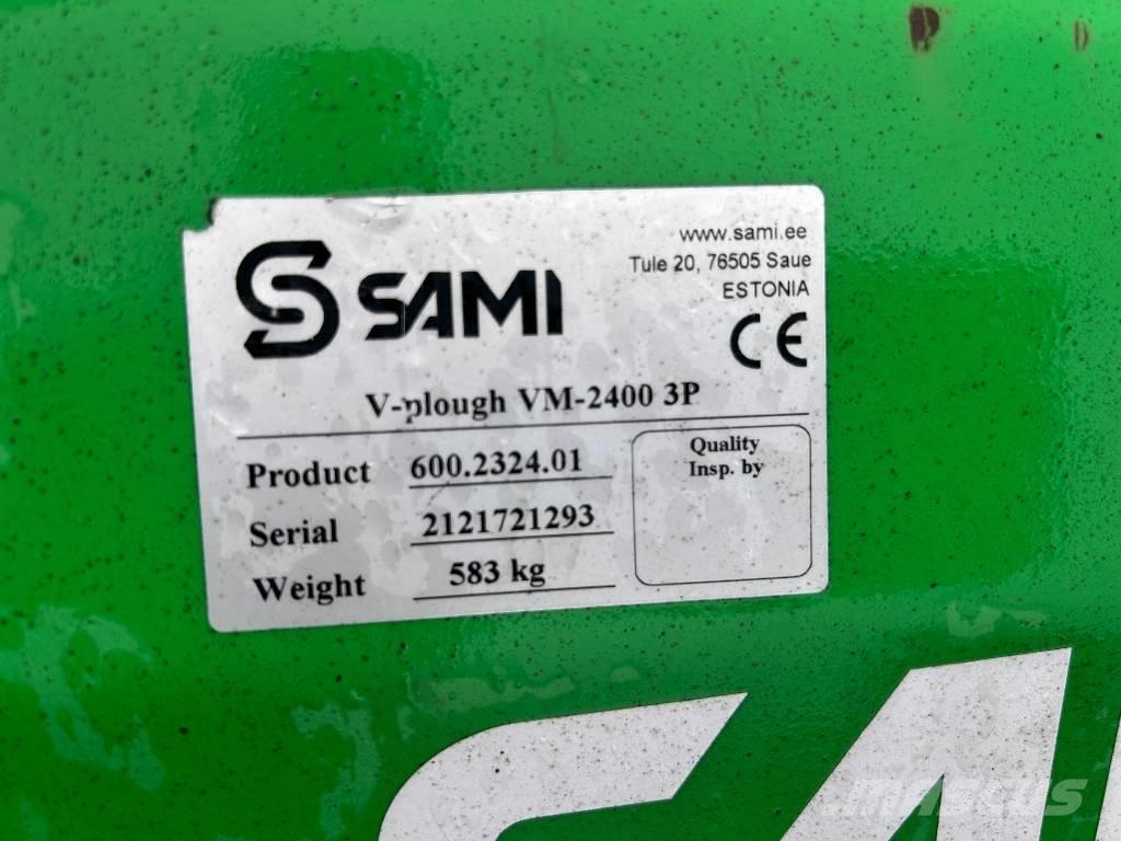 Sami VB2400 刮雪板和犁