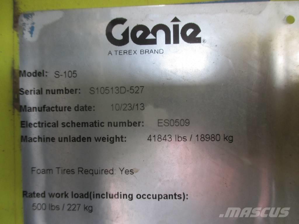 Genie S 105 伸縮臂高空作業車