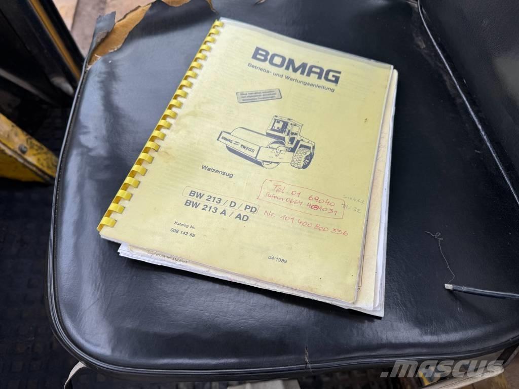Bomag BW 213 D 單輪滾壓機