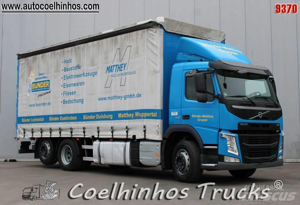 Volvo FM 410 篷布卡車