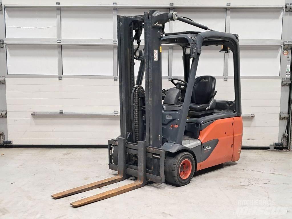 Linde E18-02 電動堆高機