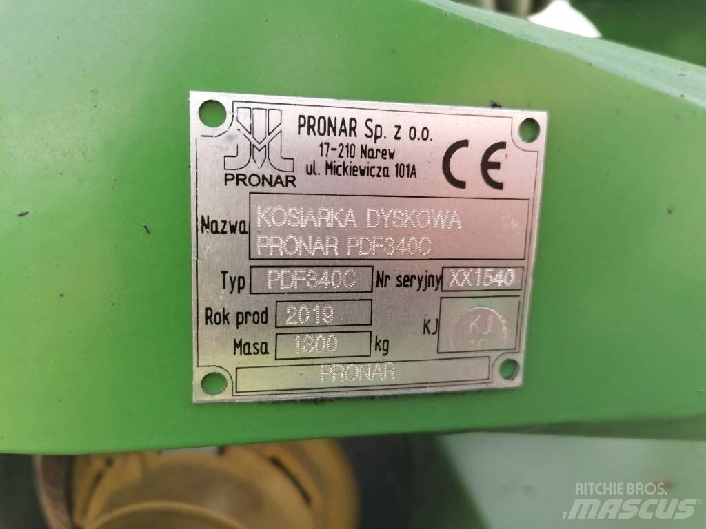 Pronar PDF340C 割草調節裝置
