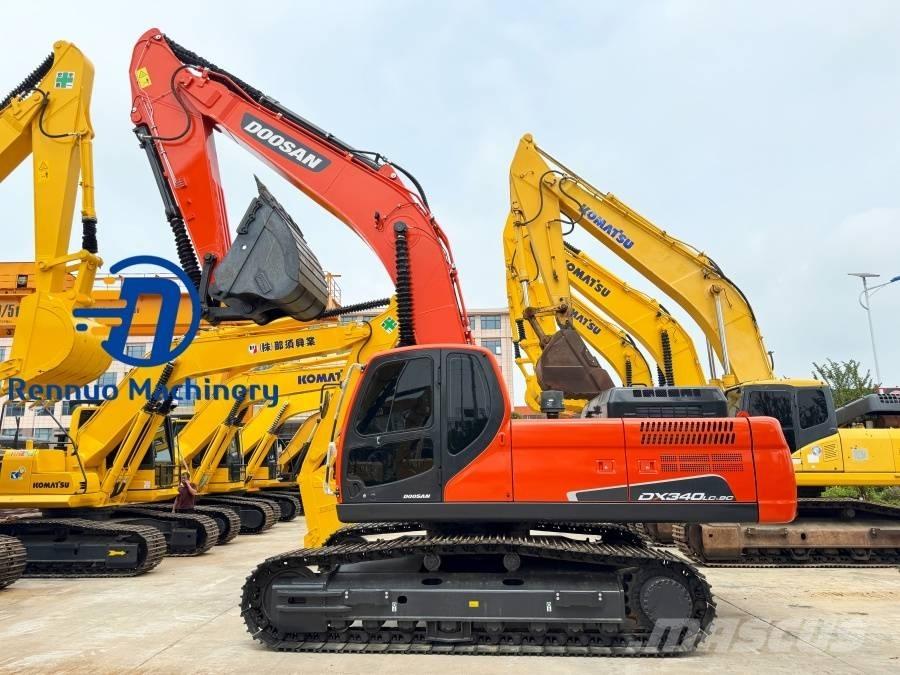 Doosan DX 340 履帶式 挖土機/掘鑿機/挖掘機