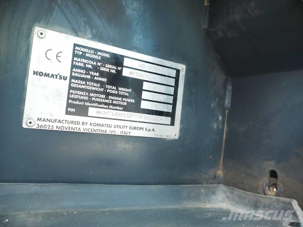Komatsu WB 97 R-5 反鏟裝載機