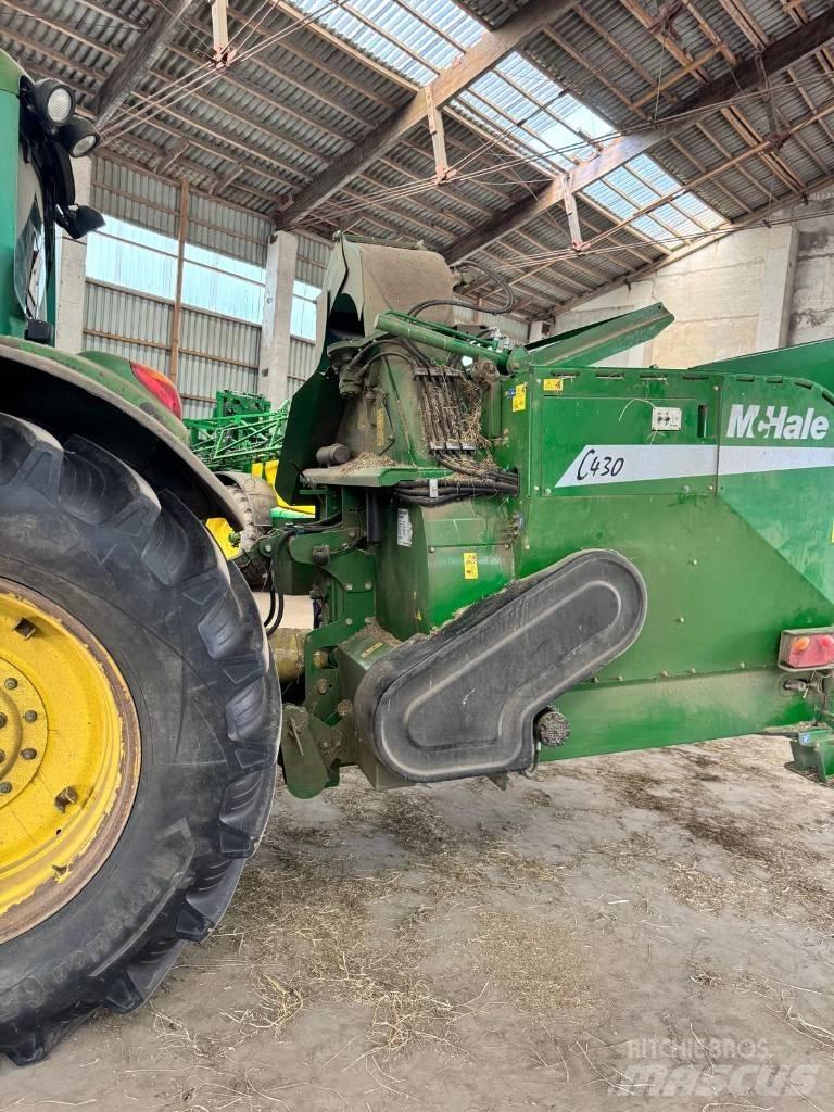 McHale C 430 草捆撕碎機、切割機、拆袋機
