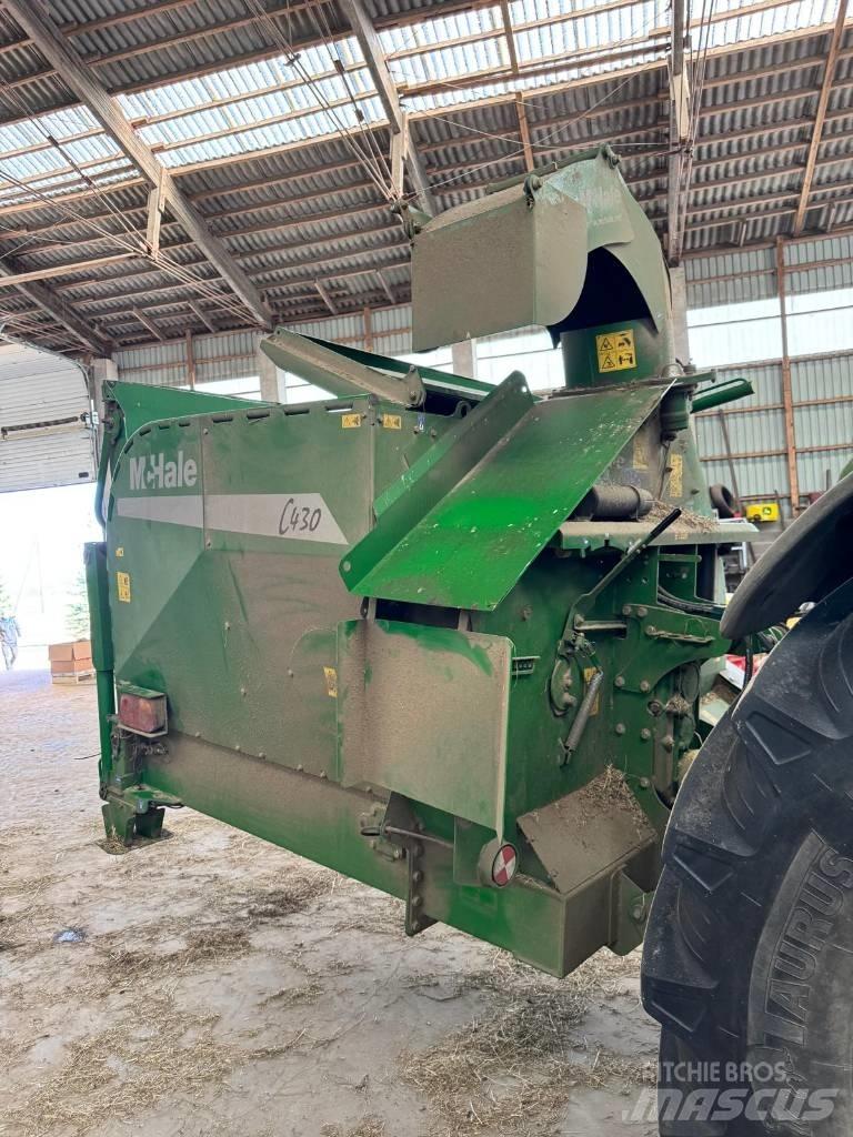 McHale C 430 草捆撕碎機、切割機、拆袋機