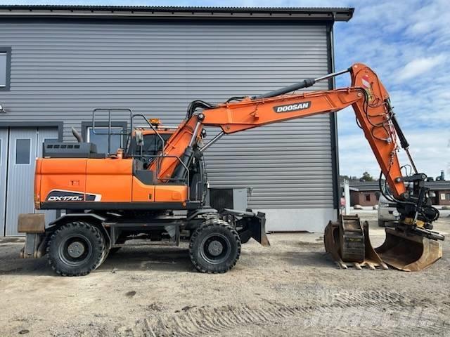 Doosan DX 170 W 旋轉式挖土機/掘鑿機/挖掘機