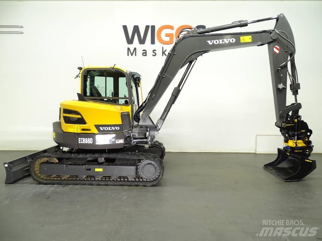 Volvo ECR 88 D 中型挖土機/掘鑿機/挖掘機 7t-12t