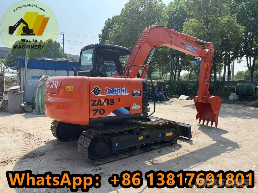 Hitachi ZX 70 小型挖土機/掘鑿機<7t(小型挖掘機)