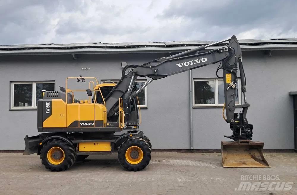 Volvo EW 160 E 旋轉式挖土機/掘鑿機/挖掘機