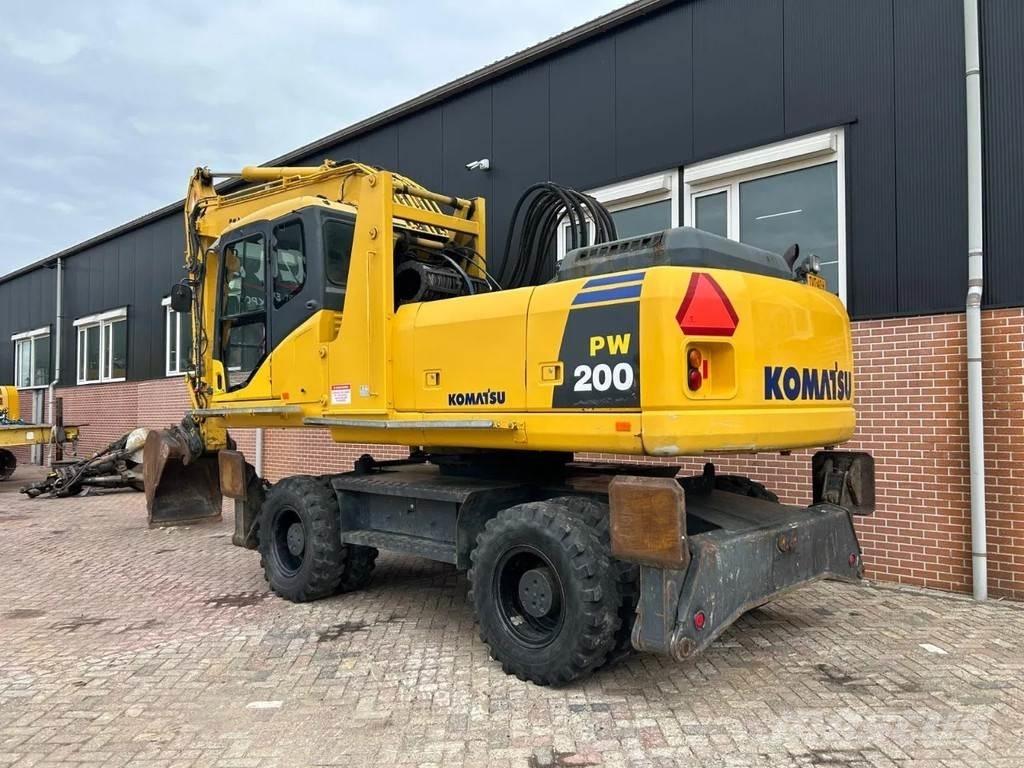 Komatsu PW200 旋轉式挖土機/掘鑿機/挖掘機