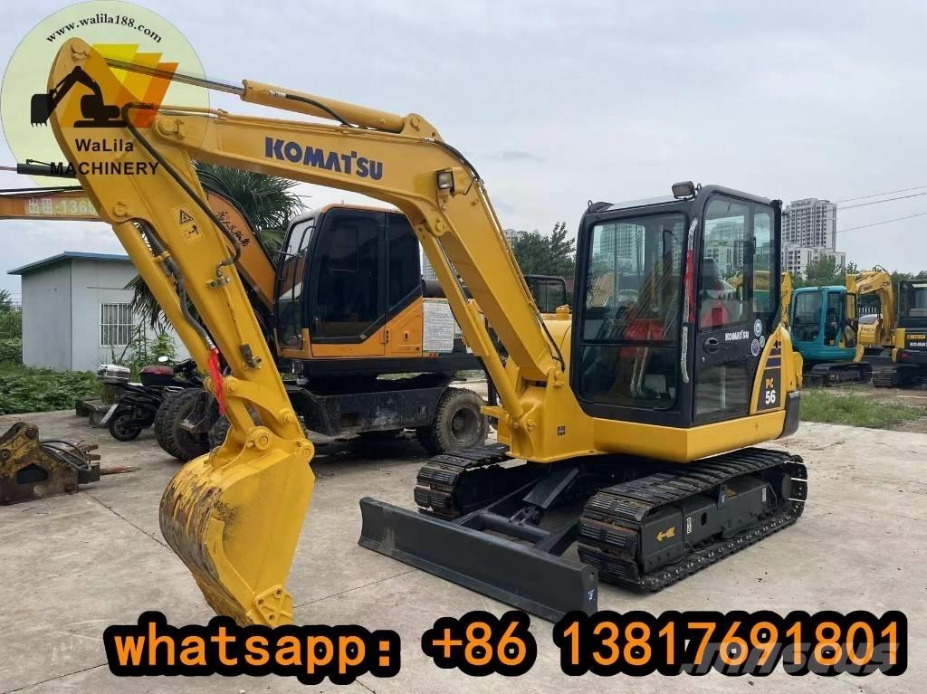Komatsu PC 56-7 小型挖土機/掘鑿機<7t(小型挖掘機)