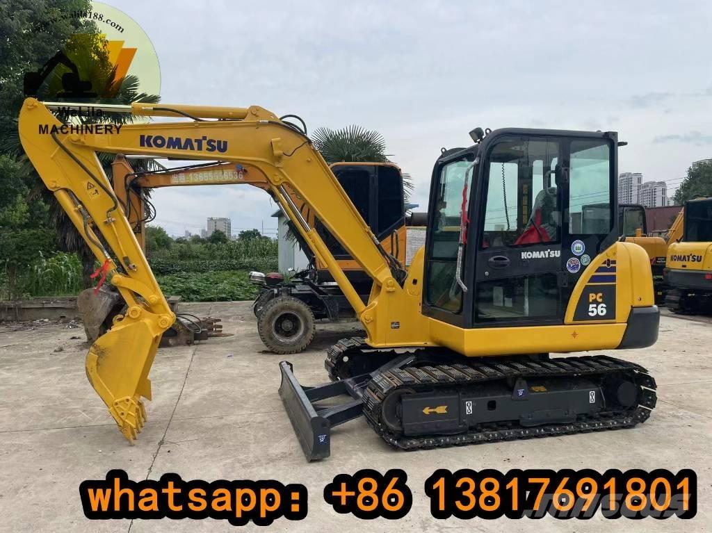 Komatsu PC 56-7 小型挖土機/掘鑿機<7t(小型挖掘機)