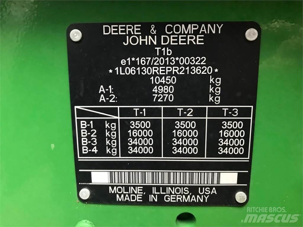 John Deere 6R 130 曳引機