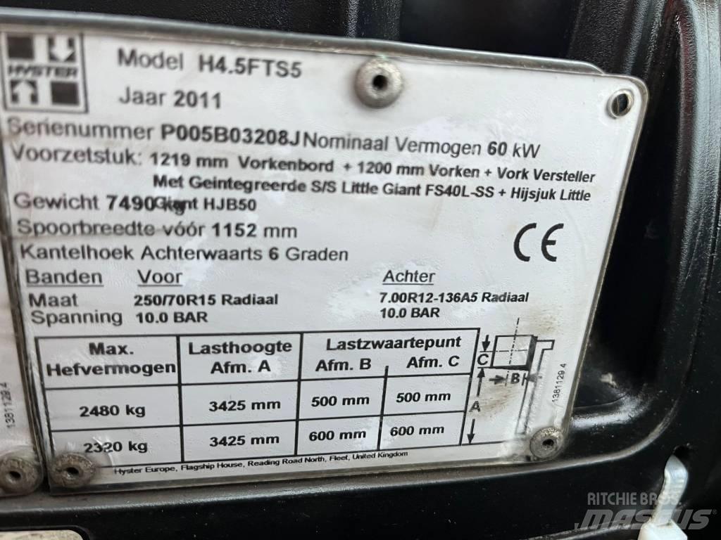 Hyster H4.5 柴油卡車