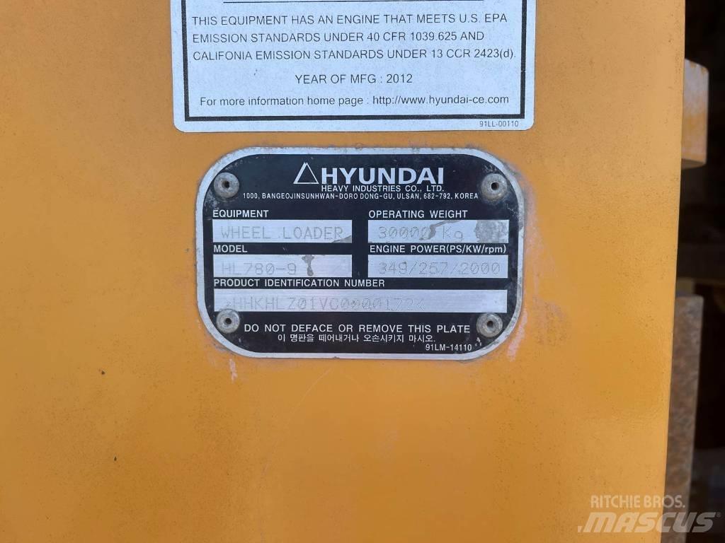 Hyundai HL 780-9 輪胎式裝載機