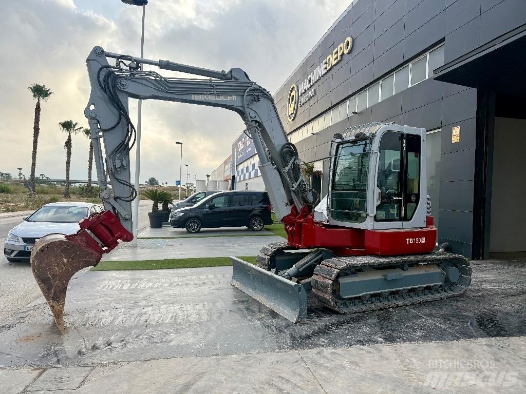 Takeuchi TB 180 FR 中型挖土機/掘鑿機/挖掘機 7t-12t
