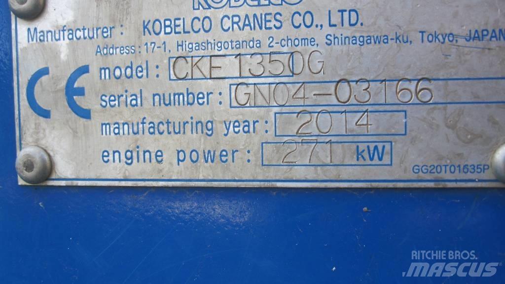 Kobelco CKE1350G 履帶式起重機