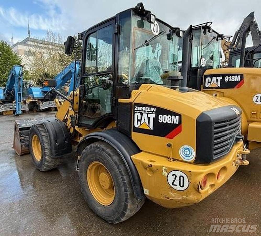 CAT 908M 輪胎式裝載機